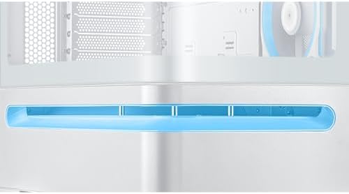 ASUS Prime AP202 ARGB Black mATX pc case with Fully Tempered Curved Glass  Supports Graphics Cards up to 420mm Long  360mm Long radiators  Easy Detach Rail  Patented Slot Vent  3 Built in ARGB Fans