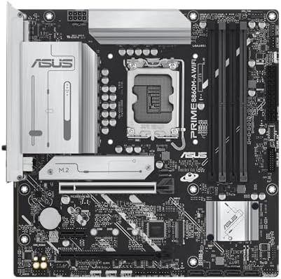 ASUS Prime B860M A WiFi CSM Offers DDR5  PCIe 5 0  Two M 2 Slots  Wi Fi 6E  2 5Gb Ethernet  USB Type C  DisplayPort  HDMI   and M 2 heatsink for Optimal Performance