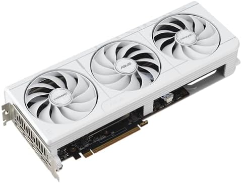 ASUS Prime Radeon  RX 9070 XT OC Edition Graphics Card  PCIe 5 0  HDMI/DP 2 1  2 5 Slot Design  axial tech Fans  Dual Ball Fan Bearings  Dual BIOS  GPU Guard 