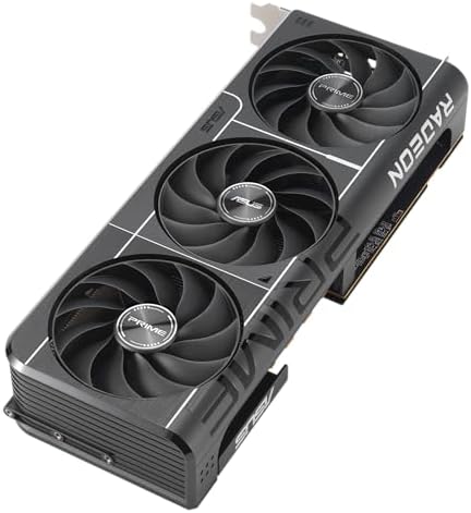 ASUS Prime Radeon™ RX 9070 XT OC Edition - Tarjeta gráfica (PCIe 5.0, HDMI/DP 2.1, diseño de ranuras 2.5, ventiladores Axial-tech, cojinetes de doble bola en ventilador, BIOS dual y protector de GPU)