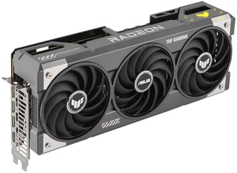 ASUS Prime Radeon™ RX 9070 XT OC Edition - Tarjeta gráfica (PCIe 5.0, HDMI/DP 2.1, diseño de ranuras 2.5, ventiladores Axial-tech, cojinetes de doble bola en ventilador, BIOS dual y protector de GPU)