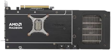 ASUS Prime Radeon™ RX 9070 XT OC Edition - Tarjeta gráfica (PCIe 5.0, HDMI/DP 2.1, diseño de ranuras 2.5, ventiladores Axial-tech, cojinetes de doble bola en ventilador, BIOS dual y protector de GPU)