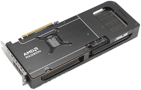 ASUS Prime Radeon  RX 9070 XT White OC Edition Graphics Card  PCIe 5 0  HDMI/DP 2 1  2 5 Slot Design  axial tech Fans  Dual Ball Fan Bearings  Dual BIOS  ASUS GPU Guard 