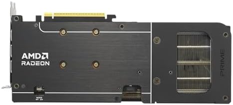 ASUS Tarjeta Gráfica Prime Radeon™ RX 9060 XT 16GB GDDR6 OC Edition (PCIe 5.0, HDMI/DP 2.1, Diseño de 2.5 Ranuras, Ventiladores Axial-Tech, Rodamientos de Ventilador de Doble Bola, BIOS Dual, GPU