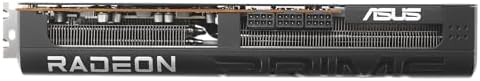 ASUS Prime Radeon  RX 9070 XT OC Edition Graphics Card  AMD  PCIe 5 0  HDMI/DP 2 1  2 5 Slot Design  Axial tech Fans  Ball Bearings  Dual BIOS  GPU Guard
