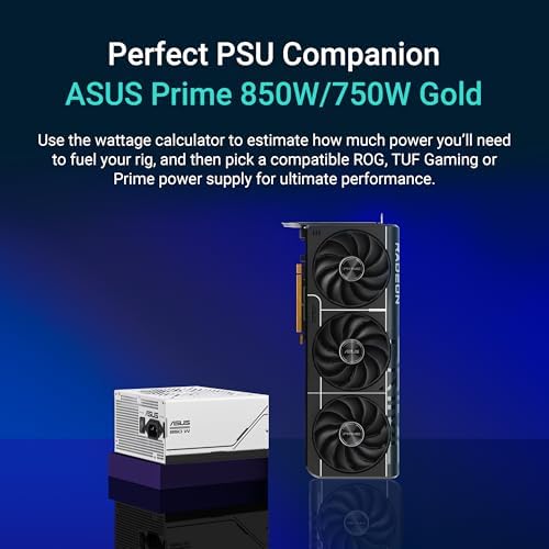 ASUS Prime Radeon  RX 9070 GRE EVO OC Edition Graphics Card  PCIe 5 0  HDMI/DP 2 1  2 5 Slot Design  axial tech Fans  Dual Ball Fan Bearings  Dual BIOS  GPU Guard