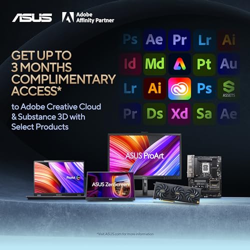 ASUS ProArt Display 27 Monitor PA278CV   WQHD  2560 x 1440   IPS  100  sRGB  100  Rec  709   E < 2  Calman Verified  USB Hub  USB C  DisplayPort Daisy chaining  HDMI  Eye Care  Height Adjustable