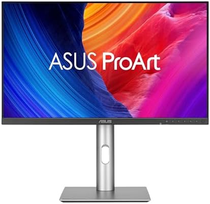 ASUS ProArt Display 27  4K HDR Professional Monitor  PA279CRV    IPS  UHD  3840 x 2160   99  DCI P3/Adobe RGB   E < 2  Calman Verified  USB C PD 96W  DisplayPort  Daisy Chain  Ergonomic  3yr Warranty
