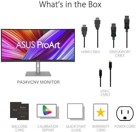 ASUS ProArt Display PA278QV 27  WQHD  2560 x 1440  Monitor  100  sRGB/Rec  709  E < 2  IPS  DisplayPort HDMI DVI D Mini DP  Calman Verified  Anti glare  Tilt Pivot Swivel Height Adjustable  Black