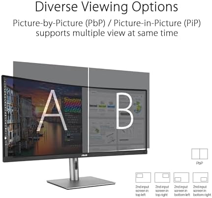ASUS ProArt Display Monitor profesional 5K HDR de 27 pulgadas (PA27JCV) - 5K (5120 x 2880), IPS, 99% DCI-P3, 100% sRGB, ΔE < 2, USB-C PD 96W, verificado por Calman, precisión de color, LuxPixel, garantía de 3 años