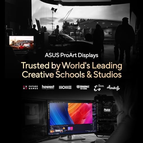 ASUS ProArt Display Monitor profesional 5K HDR de 27 pulgadas (PA27JCV) - 5K (5120 x 2880), IPS, 99% DCI-P3, 100% sRGB, ΔE < 2, USB-C PD 96W, verificado por Calman, precisión de color, LuxPixel, garantía de 3 años