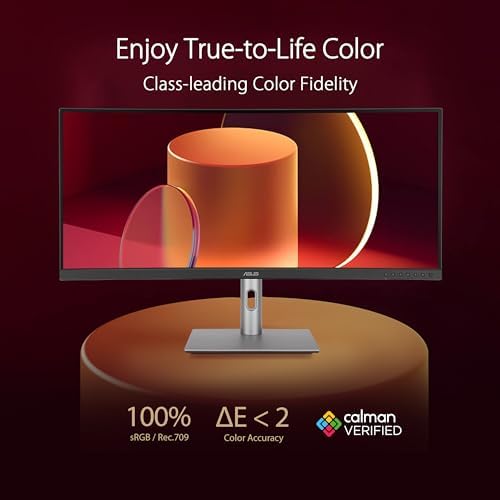 ASUS ProArt Display 32  4K HDR QD OLED Professional Monitor  PA32UCDM    UHD  Ultra Slim  240Hz  0 1ms  Auto Calibration  Dolby Vision  99  DCI P3   E<1  Thunderbolt 4  Calman Ready  3 yr Warranty