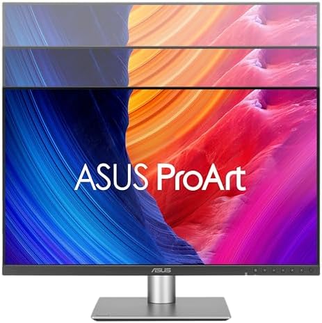 ASUS ProArt Display PA278QV 27  WQHD  2560 x 1440  Monitor  100  sRGB/Rec  709  E < 2  IPS  DisplayPort HDMI DVI D Mini DP  Calman Verified  Anti glare  Tilt Pivot Swivel Height Adjustable  Black