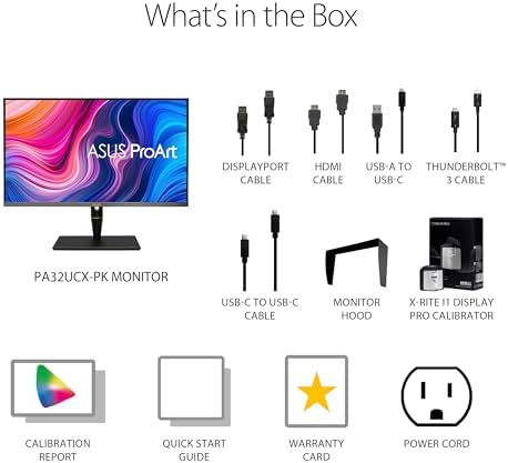 ASUS ProArt Display PA278QV 27  WQHD  2560 x 1440  Monitor  100  sRGB/Rec  709  E < 2  IPS  DisplayPort HDMI DVI D Mini DP  Calman Verified  Anti glare  Tilt Pivot Swivel Height Adjustable  Black