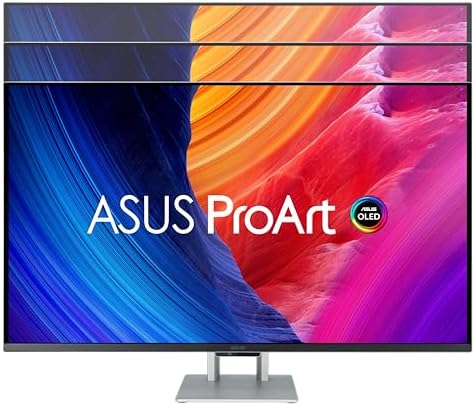 ASUS ProArt Display PA278QV 27  WQHD  2560 x 1440  Monitor  100  sRGB/Rec  709  E < 2  IPS  DisplayPort HDMI DVI D Mini DP  Calman Verified  Anti glare  Tilt Pivot Swivel Height Adjustable  Black