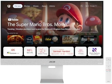 ASUS ProArt Display 32   31 5 viewable  Professional Monitor  PA329CRV    IPS  4K UHD  3840 x 2160   98  DCI P3  Color Accuracy  E < 2  Calman Verified  USB C PD 96W  Daisy Chain  VESA DisplayHDR400