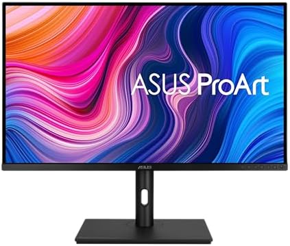 ASUS ProArt Display 32   31 5 viewable  Professional Monitor  PA329CRV    IPS  4K UHD  3840 x 2160   98  DCI P3  Color Accuracy  E < 2  Calman Verified  USB C PD 96W  Daisy Chain  VESA DisplayHDR400