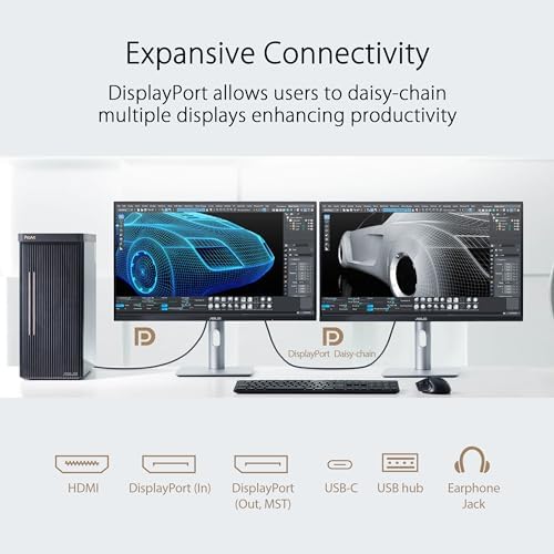 ASUS ProArt Display 27  1440P Professional Monitor  PA278CFRV    IPS  QHD  2560 x 1440   Pre Calibrated  95  DCI P3  Daisy chain  100Hz  LuxPixel AGLR  Calman Verified  USB C 96W  HDR400  3yr warranty