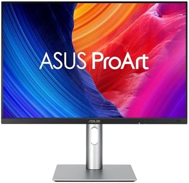 ASUS ProArt Display 27  5K HDR Professional Monitor  PA27JCV    5K  5120 x 2880   IPS  99  DCI P3  100  sRGB   E < 2  USB C PD 96W  Calman Verified  Color Accurate  LuxPixel  3 yr Warranty