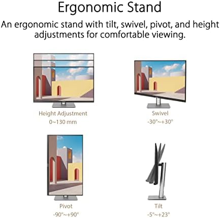ASUS ProArt Display 32   31 5 viewable  Professional Monitor  PA329CRV    IPS  4K UHD  3840 x 2160   98  DCI P3  Color Accuracy  E < 2  Calman Verified  USB C PD 96W  Daisy Chain  VESA DisplayHDR400
