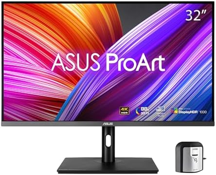 ASUS ProArt Display 27  1440P Professional Monitor  PA278QGV    IPS  QHD  2560 x 1440   95  DCI P3  Color Accurate   E<2  Calman Verified  120Hz  HDR 10  Light Sync  Ergonomic  3 yr Warranty