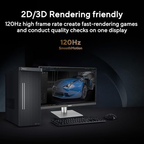 ASUS ProArt Display 27  1440P Professional Monitor  PA278QGV    IPS  QHD  2560 x 1440   95  DCI P3  Color Accurate   E<2  Calman Verified  120Hz  HDR 10  Light Sync  Ergonomic  3 yr Warranty