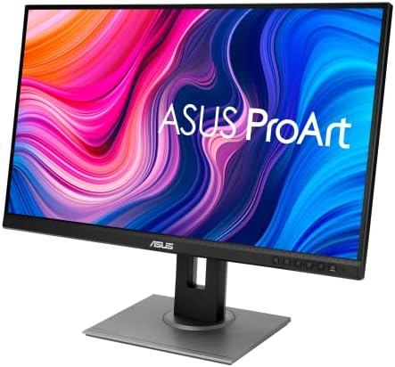 ASUS ProArt Display PA278QV 27  WQHD  2560 x 1440  Monitor  100  sRGB/Rec  709  E < 2  IPS  DisplayPort HDMI DVI D Mini DP  Calman Verified  Eye Care  Anti Glare  Tilt Pivot Swivel Height Adjustable