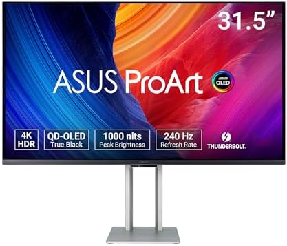 ASUS ProArt Display PA278QV 27  WQHD  2560 x 1440  Monitor  100  sRGB/Rec  709  E < 2  IPS  DisplayPort HDMI DVI D Mini DP  Calman Verified  Eye Care  Anti Glare  Tilt Pivot Swivel Height Adjustable