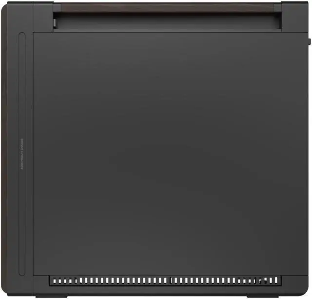 ASUS ProArt PA602 Wood Edition Modern Black E ATX Mid Tower Case with Tempered Glass  Supports 440mm GPUs  420mm Radiators  Includes One 140mm and Two 200mm Pre Installed Fans 