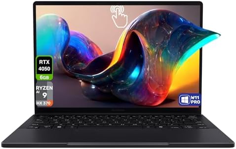 ASUS ProArt PX13 Copilot  Laptop  AMD Ryzen AI 9 HX 370  32 GB LPDDR5X RAM  1 TB PCIe SSD  13 3 3K  2880x1800  OLED Touchscreen  Nvidia G Force RTX 4050  Backlit Keyboard  W11 Pro  Nano Black