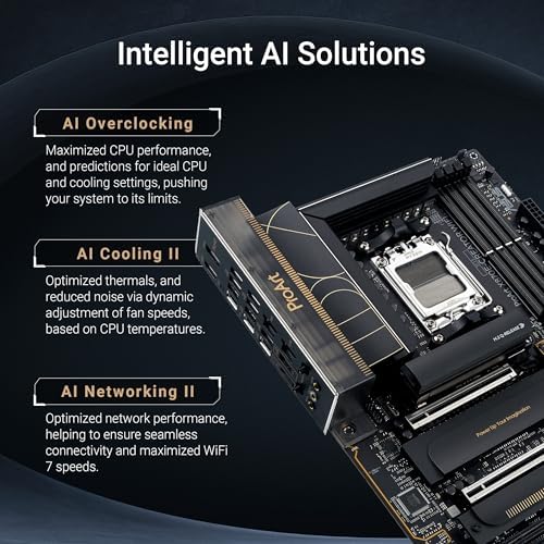ASUS ProArt X870E CREATOR WiFi AMD AM5 X870E ATX Motherboard PCIe  5 0 x16 Slots with Full Support for Next gen GPUs  16 2 2 Power Stages  DDR5  Dual USB4   10 Gb & 2 5 Gb LAN  WiFi 7  Four M 2 Slots