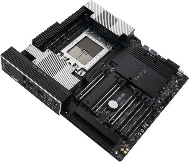 ASUS Pro WS TRX50 SAGE WIFI CEB Workstation motherboard  AMD Ryzen  Threadripper  PRO 7000 WX Series Processors ECC R DIMM DDR5  36 power stage  WiFi 7 PCIe 5 0 x 16  PCIe 5 0 M 2  10 Gb and 2 5 Gb LAN  multi GPU support