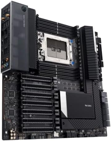 ASUS Pro WS WRX80E SAGE SE WiFi II AMD WRX80 Ryzen  Threadripper  PRO Extended ATX Workstation Motherboard