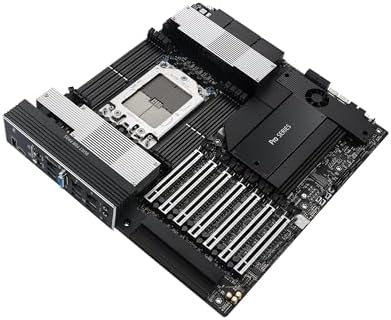ASUS Pro WS WRX90E SAGE SE EEB Workstation Motherboard  AMD Ryzen  Threadripper  PRO 7000 WX Series  ECC R DIMM DDR5  32 Power Stage 7xPCIe 5 0x16  PCIe 5 0 M 2  10Gb & 2 5Gb LAN  Multi GPU Support