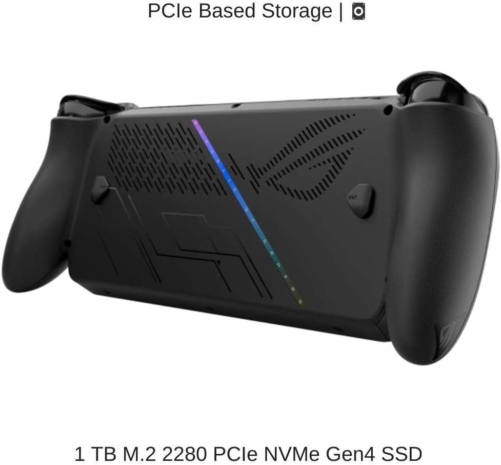 ASUS ROG Ally X 7 FHD 120Hz Gaming Handheld  2 0 GHz Ryzen AI Z2 Extreme  AMD Radeon  24 GB LPDDR5 RAM  1 TB PCIe SSD  Windows Japan Version