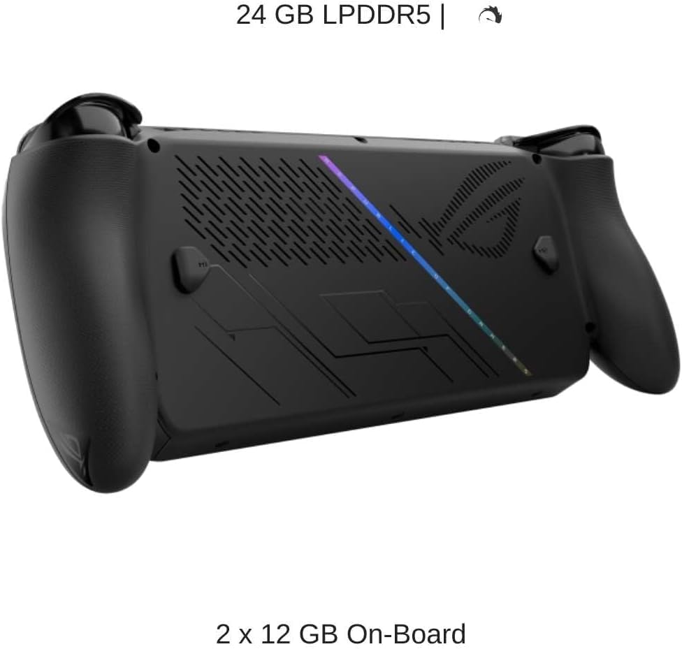 ASUS ROG Ally X 7 FHD 120Hz Gaming Handheld  2 0 GHz Ryzen AI Z2 Extreme  AMD Radeon  24 GB LPDDR5 RAM  1 TB PCIe SSD  Windows Japan Version