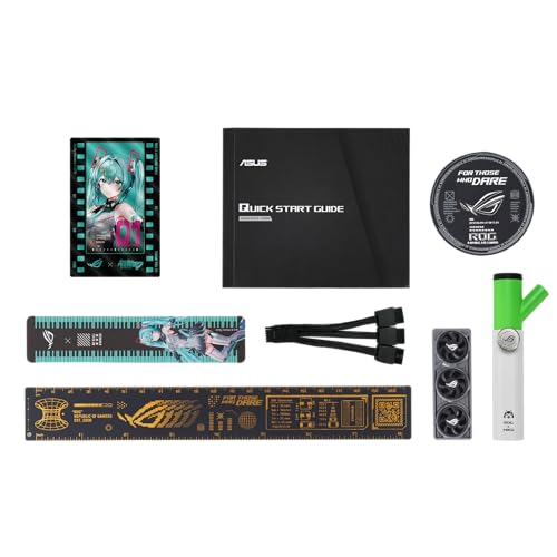 ASUS ROG Astral GeForce RTX 5080 16GB GDDR7 OC Hatsune Miku Edition  PCIe 5 0  16GB GDDR7  HDMI /DP 2 1  3 8 Slot  4 Fan Design  Axial tech Fans  Patented Vapor Chamber  Phase Change GPU Thermal pad 
