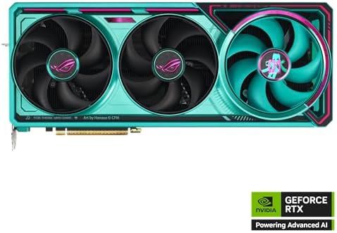 ASUS ROG Astral GeForce RTX  5080 OC Edition Gaming Graphics Card  PCIe  5 0  16GB GDDR7  HDMI /DP 2 1  3 8 Slot  4 Fan Design  Axial tech Fans  Patented Vapor Chamber  Phase Change GPU Thermal pad
