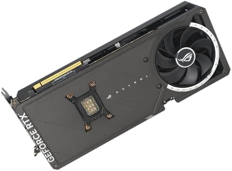 ASUS Tarjeta gráfica para juegos ROG Astral GeForce RTX 5080 OC Edition (PCIe 5.0, 16 GB GDDR7, HDMI/DP 2.1, 3.8 ranuras, diseño de 4 ventiladores, ventiladores de tecnología axial, cámara de vapor patentada, almohadilla térmica de GPU de cambio de fase)