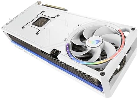 ASUS ROG Astral GeForce RTX 5090 White OC Edition Gaming Graphics Card  PCIe 5 0  32GB GDDR7  HDMI/DP 2 1  3 8 slot  4fan design  Axial tech fans  patented vapor chamber  Phase change GPU thermal pad 
