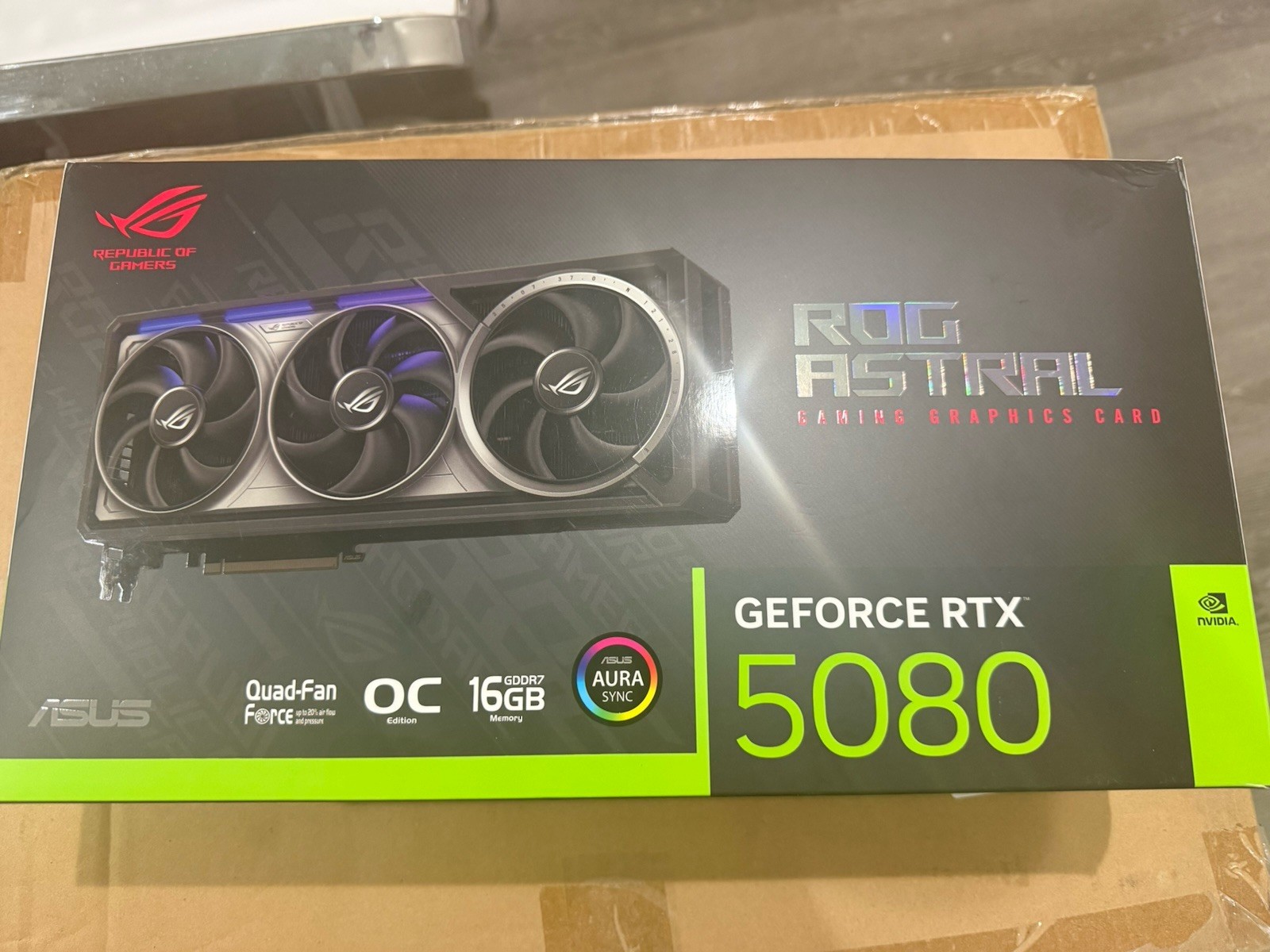ASUS ROG Astral GeForce RTX  5080 OC Edition Graphics Card