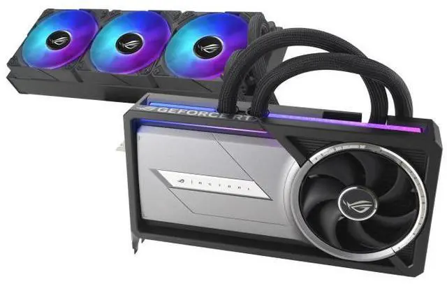 ASUS ROG Astral LC GeForce RTX 5090 32GB GDDR7 OC Edition ROG ASTRAL LC RTX5090 O32G GAMING DLSS 4 0 PCI Express 5 0 Graphics Card