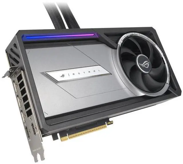 ASUS ROG Astral LC GeForce RTX 5090 32GB GDDR7 OC Edition ROG ASTRAL LC RTX5090 O32G GAMING DLSS 4 0 PCI Express 5 0 Graphics Card