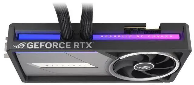 ASUS ROG Astral LC GeForce RTX 5090 32GB GDDR7 OC Edition ROG ASTRAL LC RTX5090 O32G GAMING DLSS 4 0 PCI Express 5 0 Graphics Card