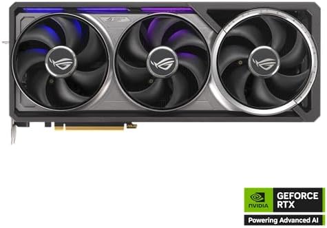 ASUS ROG Astral NVIDIA GeForce RTX 5090 32GB GDDR7 OC Edition Gaming Graphics Card  PCIe 5 0  HDMI/DP 2 1  3 8 Slot  4 Fan Design  Axial tech Fans  Patented Vapor Chamber   3 Year Warranty