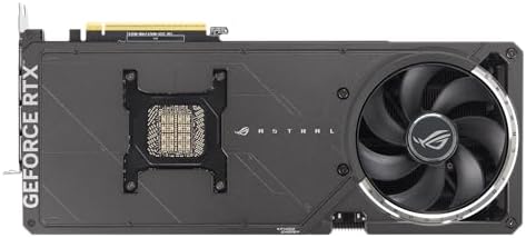 ASUS ROG Astral NVIDIA GeForce RTX 5090 32GB GDDR7 OC Edition Gaming Graphics Card  PCIe 5 0  HDMI/DP 2 1  3 8 Slot  4 Fan Design  Axial tech Fans  Patented Vapor Chamber   3 Year Warranty