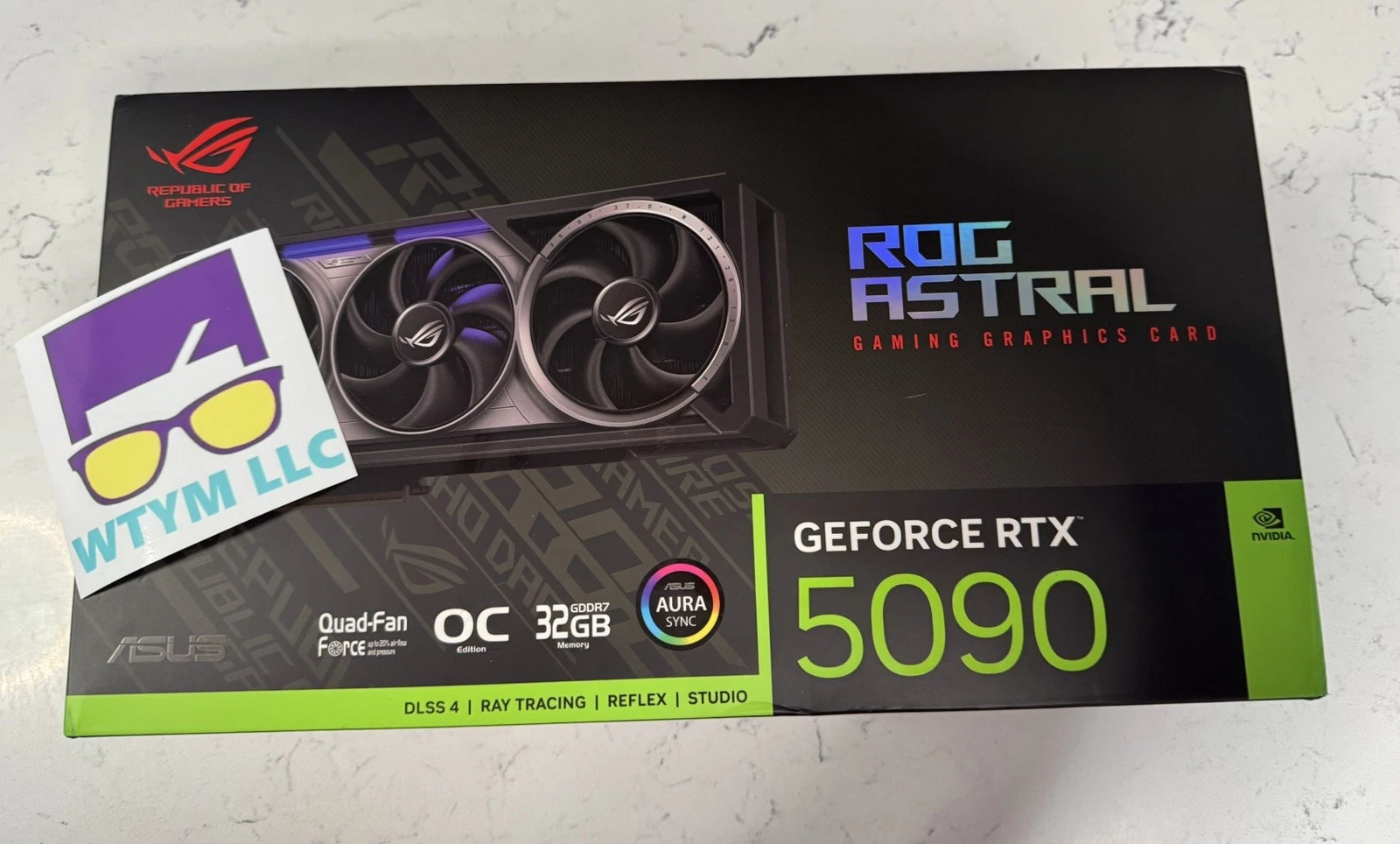 ASUS ROG Astral OC NVIDIA GeForce RTX 5090 32GB GDDR7   New  In Hand