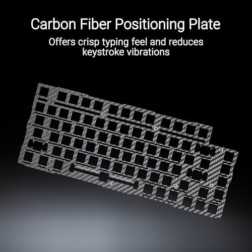 ASUS ROG Azoth Extreme Wireless Mechanical Gaming Keyboard   75  TKL  ROG NX Snow Linear Switches  PBT Keycaps  Aluminum Chassis  Carbon Fiber  Gasket Mount  Color OLED Screen  PC/Mac Support   Black