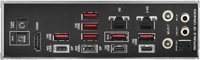 Placa base ASUS ROG CROSSHAIR X870E HERO AMD X870E AM5 ATX, compatible con PC con IA avanzada, 18+2+2 etapas de potencia, DDR5, PCIe 5.0, 5x M.2, Wi-Fi 7, USB4, overclocking con IA, Core Flex, ranura PCIe Q-Release Slim