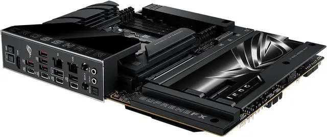 ASUS ROG CROSSHAIR X870E HERO BTF AMD X870E ATX Board with Hidden connector Design and High power GPU Slot for Clean Cable Management  18 2 2 Power  DDR5  WiFi 7  5x M 2  PCIe 5 0  USB4  Advanced AI PC ready